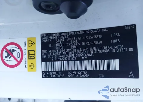 2017 Lexus Rx 350 F Sport from USA, damaged, VIN 2T2BZMCA7HC121423